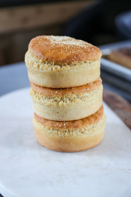 Sourdough English Muffins