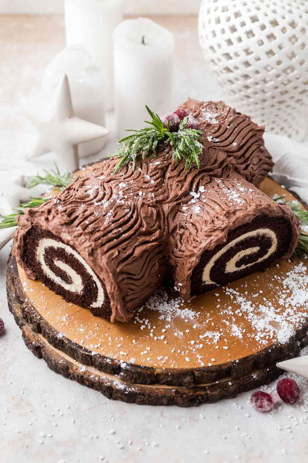 Holiday Yule Log